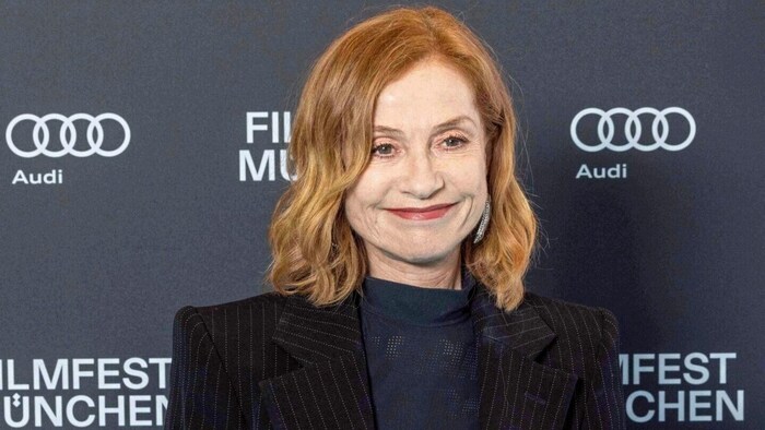 Isabelle Huppert bei der Premiere ihres Films „Madame Sidonie in Japan“ beim Filmfest München.