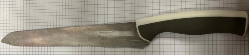 The young woman was threatened with the knife. (Bild: APA/LPD WIEN)