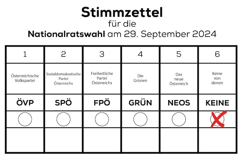 The Wandel party wants to be on the ballot under the name "None of them". (Bild: Wandel Design Team)