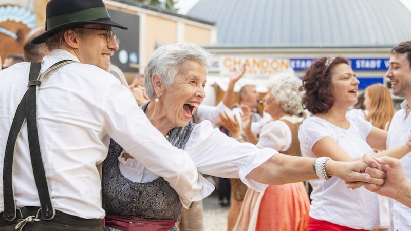 Senior citizens, children and students all get their money's worth. Folk music fans as well as lovers of the cultivated Schlager. (Bild: © Wiener Kaiser Wiesn)