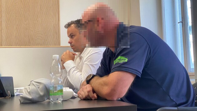 The vintner pleaded not guilty at the trial in Feldkirch. (Bild: Dorn Chantall)