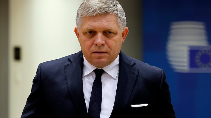 Der linksnationale Ministerpräsident Robert Fico 