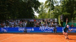 Lukas Neumayer steht bei den Sparkasse Salzburg Open im Achtelfinale. 