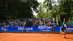 Lukas Neumayer steht bei den Sparkasse Salzburg Open im Achtelfinale.  (Bild: Tröster Andreas/Andreas Tröster)