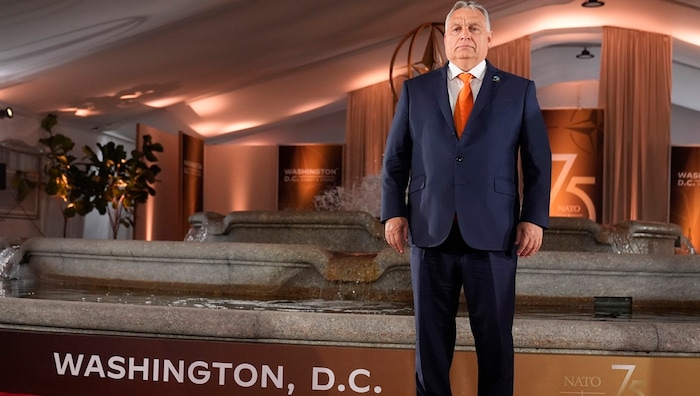 Following his unscheduled trips to Kiev, Moscow and Beijing, Orban also made a wide-legged ...