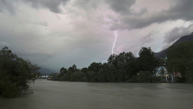 Heavy thunderstorms may occur in Tyrol from Wednesday afternoon. (Bild: Birbaumer Christof)