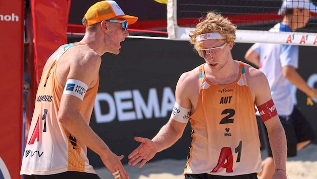 Timo Hammarberg (li.) und Tim Berger scheiterten ebenso in der Quali. (Bild: GEPA/GEPA pictures)