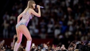 Taylor Swift verursacht Erdbeben ... (Bild: APA/AFP/ANP/Robin van Lonkhuijsen)