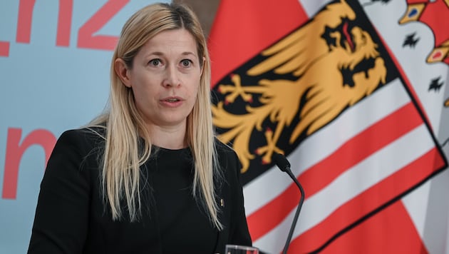 Doris Lang-Mayerhofer is heavily implicated in the LIVA case. Support is now coming from the Linz ÖVP leader. (Bild: Werner Kerschbaummayr/FOTOKERSCHI.AT / KERSCHBAUMMAYR)