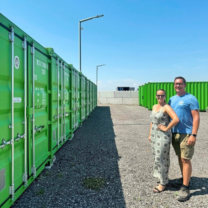 Florian und Martina Andronik führen „SmartCont“ seit zwei Jahren.