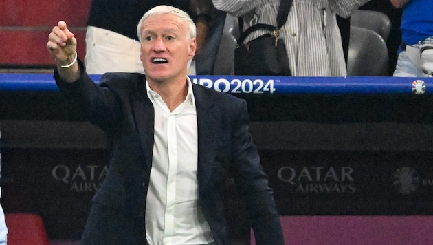 Didier Deschamps bleibt französischer Teamchef. (Bild: APA/AFP/Jewel SAMAD)