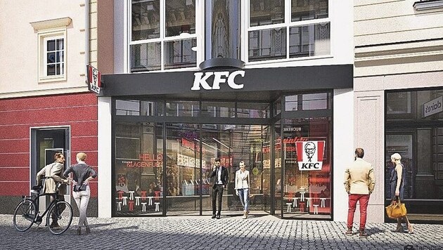 KFZ opens in Klagenfurt (Bild: KFC)