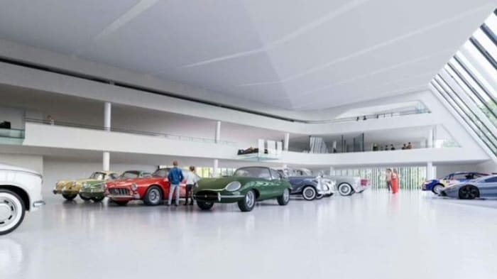 So könnte das Mateschitz-Depot für Autos und Kunstgegenstände aussehen.