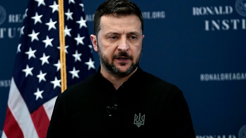 The Ukrainian head of state Volodymyr Selenskyj has not yet received an official invitation to join NATO. (Bild: APA/AP)