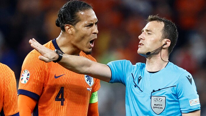 Virgil van Dijk was harshly critical of referee Felix Zwayer after the match.