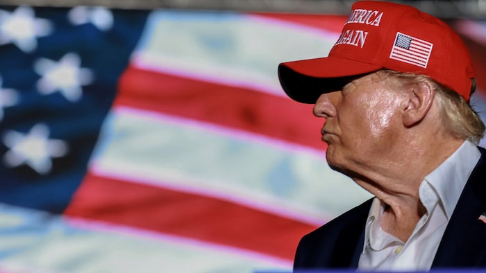 The spectre of NATO: former US President Donald Trump