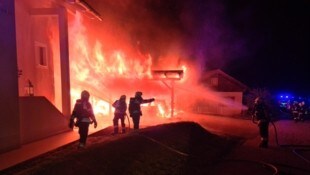 Nächtlicher Großeinsatz in Faak am See. 
