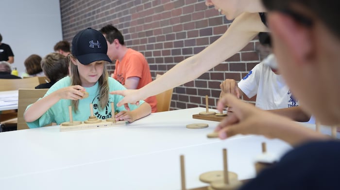 Math can be cool, as the game with the towers of Hanoi proves.