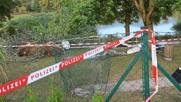 A storm devastated the leisure facility at the time. (Bild: Rojsek-Wiedergut Uta)