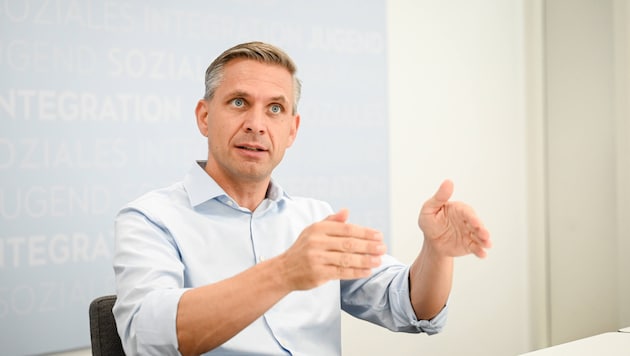 Wolfgang Hattmannsdorfer ist seit 2021 Landesrat. Nach exakt drei Jahren im Amt geht er im Herbst nach Wien. (Bild: Wenzel Markus/Markus Wenzel)