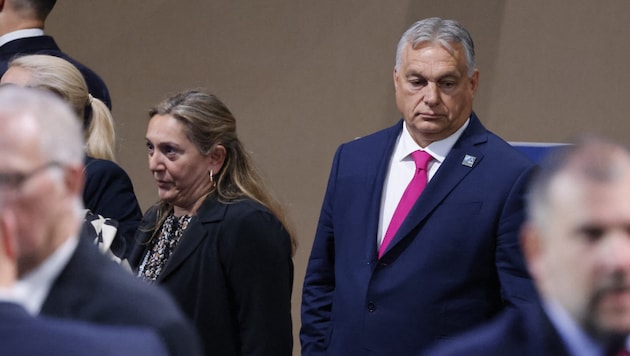 Hungary is becoming increasingly isolated on the international stage. (Bild: AFP/Ludovic MARIN)