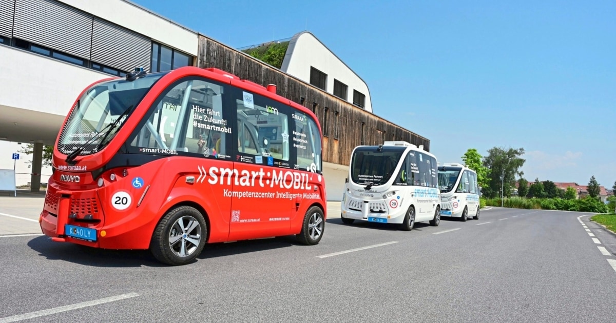 „Krone“ durfte testen: Ohne Fahrer durch die Stadt