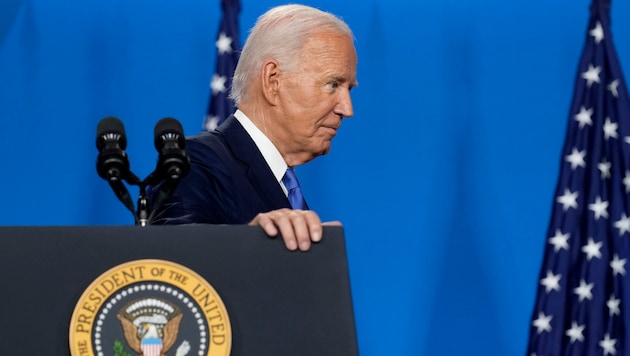 Joe Biden legte zuletzt desaströse Auftritte hin. (Bild: Susan Walsh)