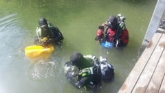 Im Lunzer See und der Erlauf bei Purgstall fand kürzlich die Tauchdienstausbildung der Kameraden statt. (Bild: NÖ Feuerwehrtauchdienst)