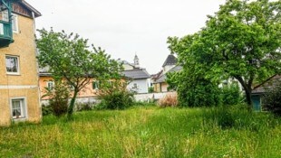 Dieser Privatgarten soll verbaut werden.