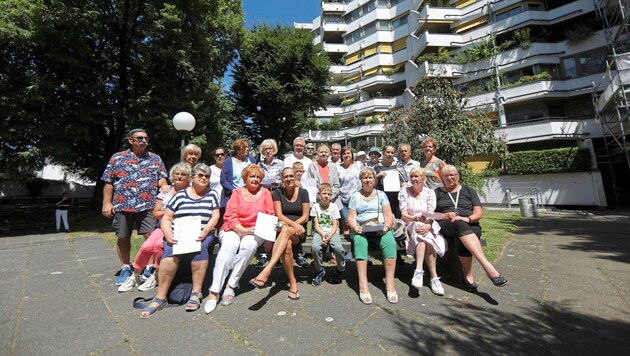 The tenants of the Gesiba cooperative building do not want to accept the increase. (Bild: Bartel Gerhard/Gerhard Bartel)