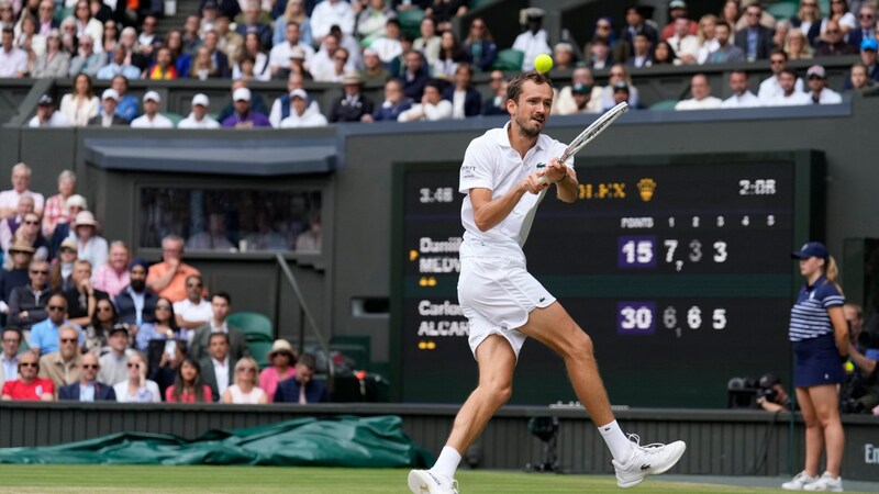 Daniil Medvedev (Bild: AP)