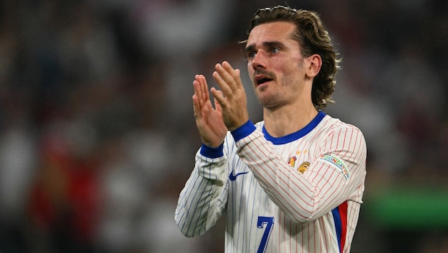 Antoine Griezmann has played for France's national team since 2014. (Bild: AFP/APA/Fabrice COFFRINI)