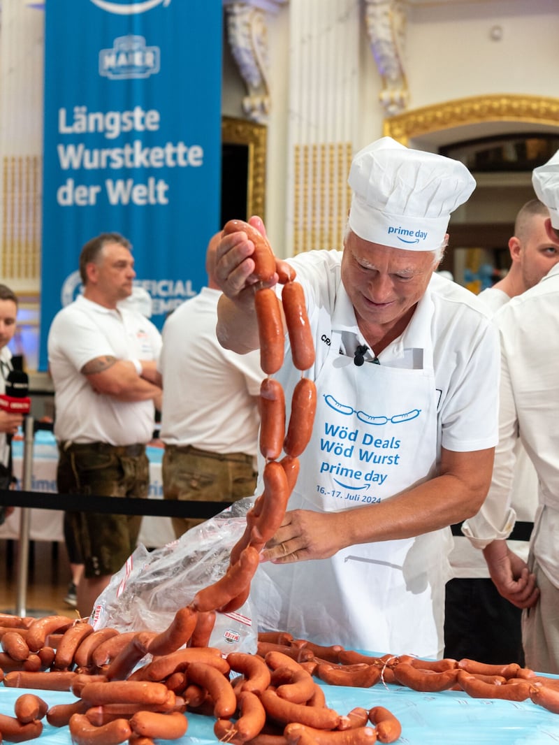 Toni Polster packte fleißig mit an. (Bild: Maximilian Lottmann)