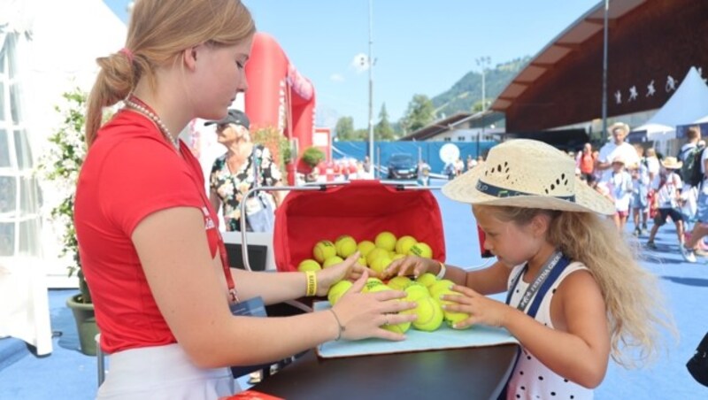 There is also a lot on offer for children during the tournament week. (Bild: Birbaumer Christof)