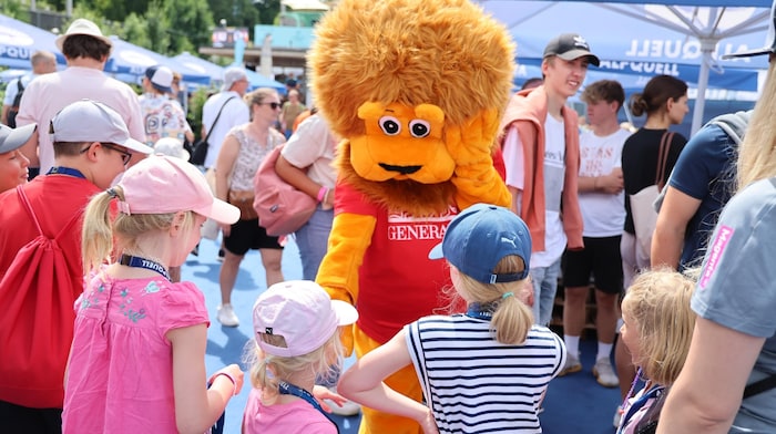Familien sind beim Generali Open in Kitz willkommen.