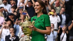 Am Sonntag wird Prinzessin Kate die Sieger-Trophäe in Wimbledon überreichen! (Bild: picturedesk.com/DYLAN MARTINEZ / REUTERS )