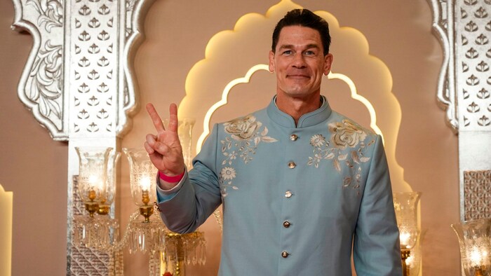 John Cena kam ebenfalls nach Mumbai.