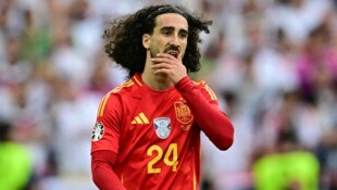 Marc Cucurella muss wohl auch im Finale gegen England mit Buhrufen und Pfiffen rechnen. 