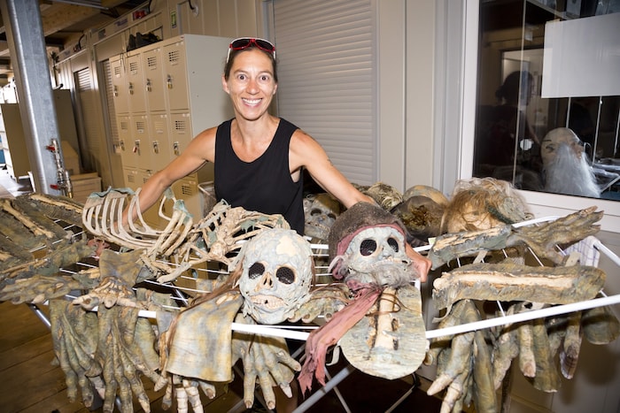 Fancy some skulls? Available at the festival.