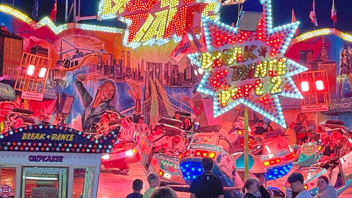 Der Vergnügungsparkt wird dieses Jahr wie vor vier Jahren wieder in seiner vollen Größe ...