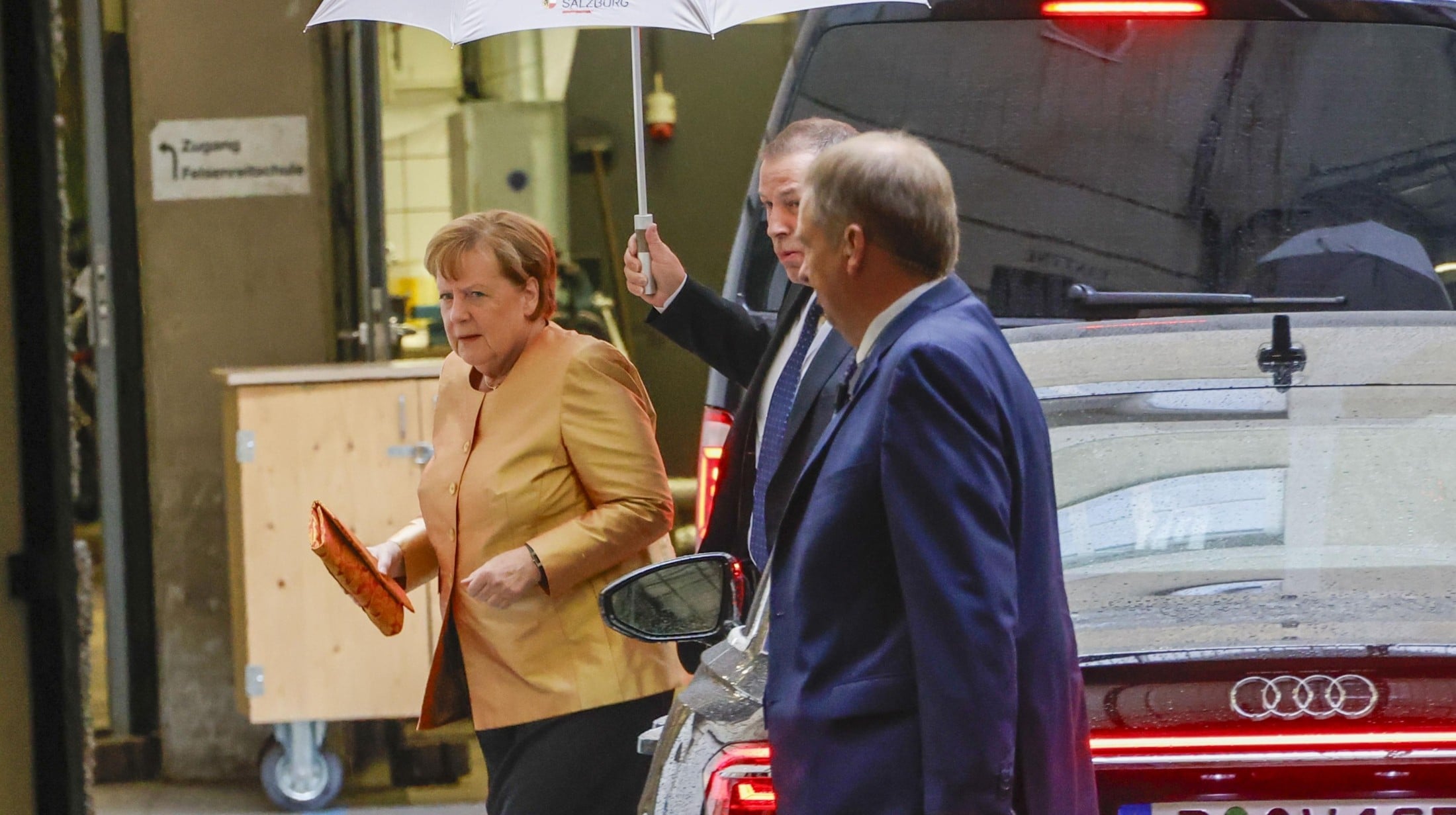 Die deutsche Altkanzlerin Angela Merkel ist Stammgast bei den Salzburger Festspielen... (Bild: Tschepp Markus)