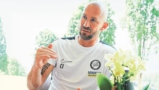 Sturm-Trainer Christian Ilzer im Gespräch mit der „Steirerkrone“. (Bild: Pail Sepp/Sepp Pail)