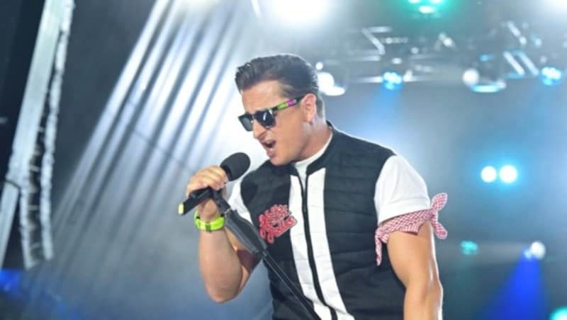 Gab nach seinem ausverkauften Solokonzert verganenen Sonntag bei der Starnacht eine Zugabe: Volks-Rock´n´Roller Andreas Gabalier. (Bild: Evelyn Hronek/EVELYN HRONEK)