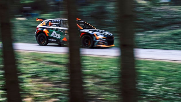 Hermann Neubauer raced to victory at the Weiz Rally. (Bild: Tröster Andreas/Andreas Tröster)