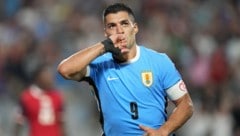 Luis Suarez rettete Uruguay ins Elfmeterschießen. (Bild: AFP/APA/Getty Images via AFP/GETTY IMAGES/GRANT HALVERSON)