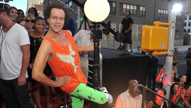 Mourning for Richard Simmons: The fitness guru died in his villa on Saturday - just one day after his 76th birthday. (Bild: APA/John Shearer/Invision/AP)