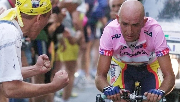 Marco Pantani beim Giro d‘Italia 1999 (Bild: AFP/APA/Pascal PAVANI)