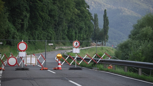 Federal road 33 in the Wachau has been closed since June 3. Despite detour, the guests are staying away. (Bild: Attila Molnar)