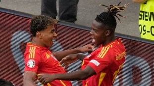 Nicholas Williams traf nach Zuspiel von Lamine Yamal zum 1:0 für die Spanier. 