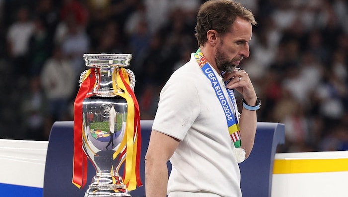 Gareth Southgate stand mit England zweimal im EM-Finale, zweimal mussten sich die „Three Lions“ ...